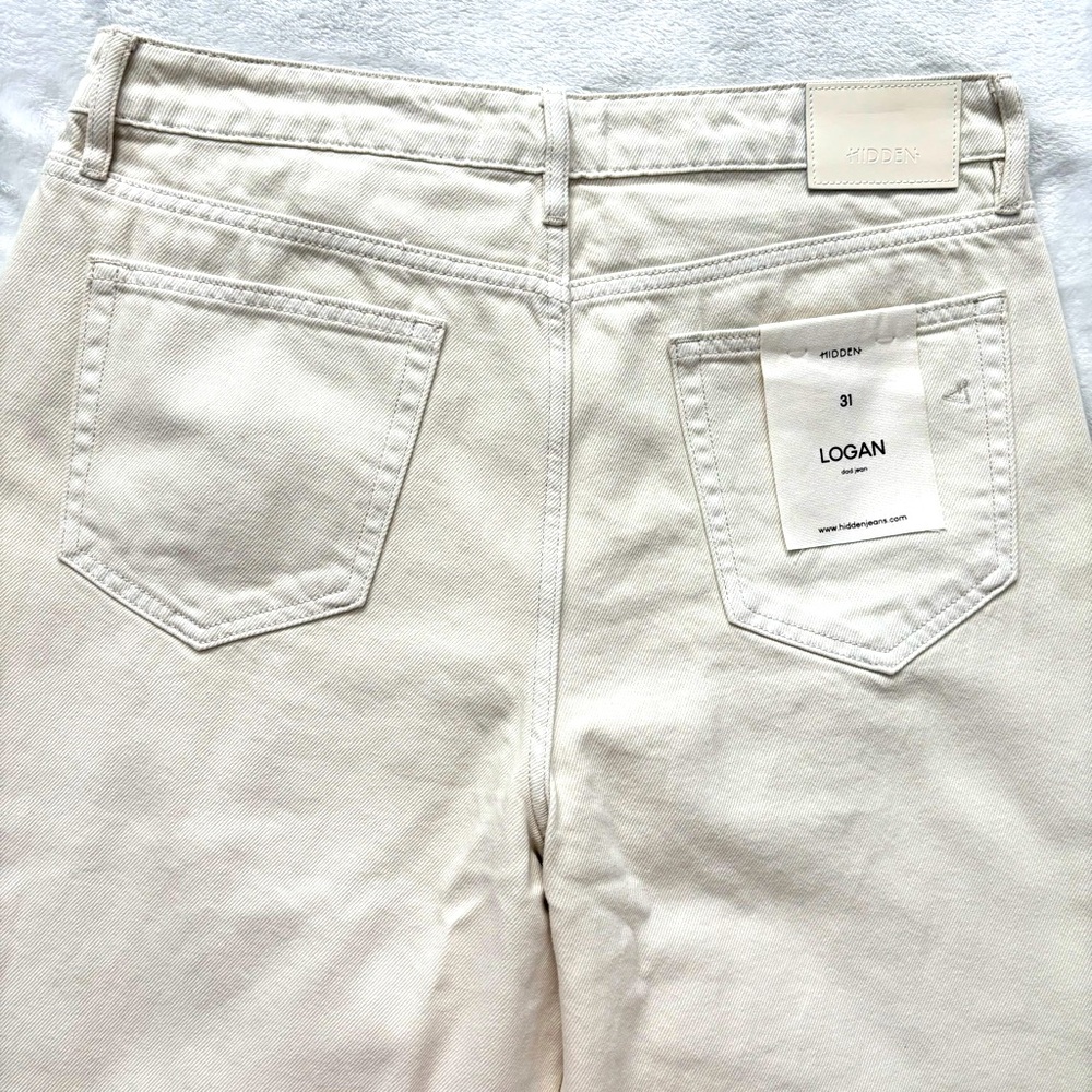 HIDDEN Logan High Rise Crossover Waistband Dad Jean--NWT--31 - Picture 9 of 16